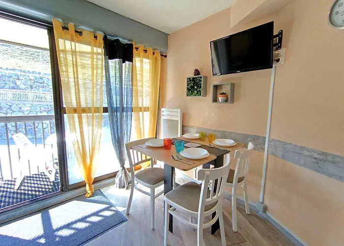 4 Pers. Plein Sud Avec Balcon A St Lary Soulan - Fr-1-457-391 Апартаменты Сен-Лари-Сулан